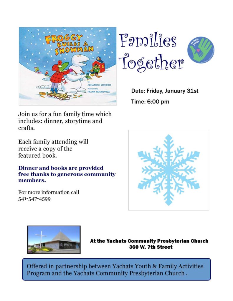 Families Together 1/31 6pm